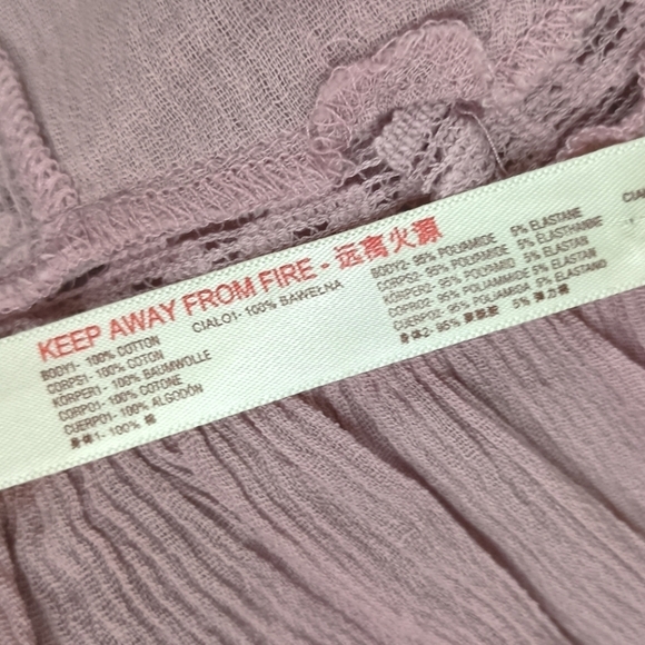 NWT Free People Still the One Lace Trim Cotton Bodysuit $98 - Picture 12 of 12